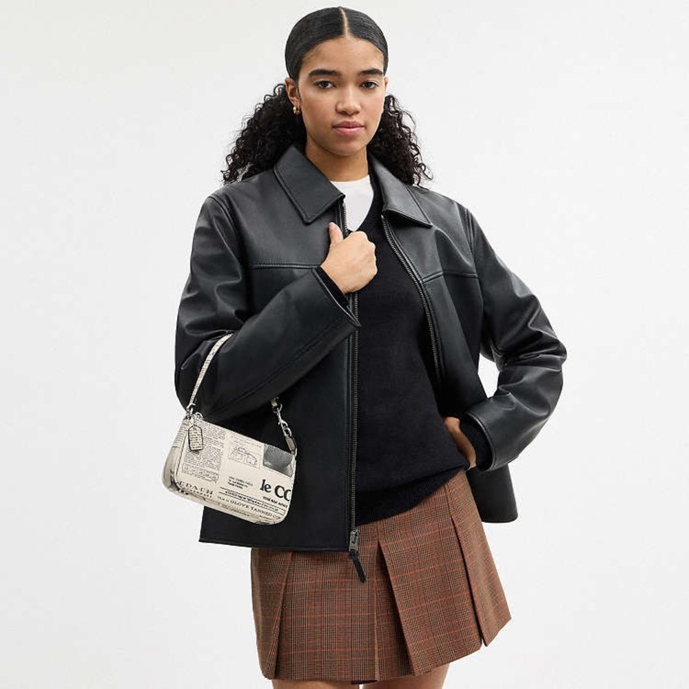 NWT! Coach Nolita 19 With Newspaper Print | shoulder bag